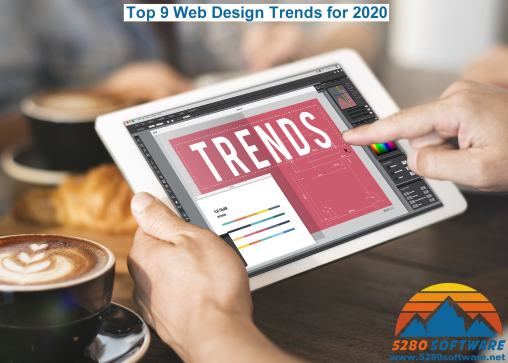 Top 9 Web Design Trends for 2020 - Featured Image